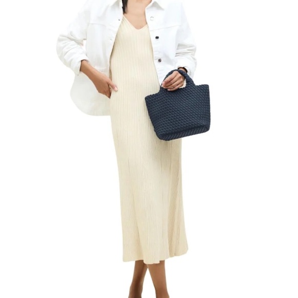 NWT - Naghedi St. Barth’s small tote: Murano Blue - w/detachable strap - Picture 3 of 5